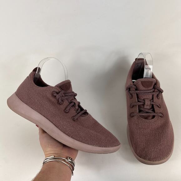 Allbirds wool runners mens size 10 blush muted pink athletic minimalist sneakers - Picture 1 of 12